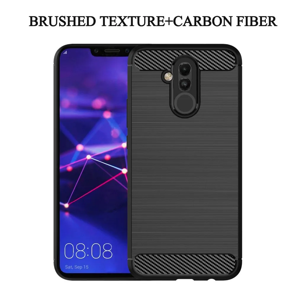 Матовый текстурный чехол для Huawei P40 Lite E P30 P20 Pro P10 Plus Mate 20 10 30 2019 P30Lite P40Lite из