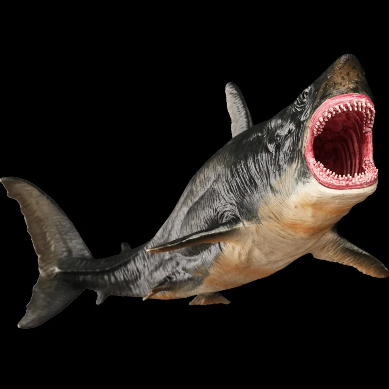 Акула Megalodon 25 см Классические игрушки для мальчиков морская жизнь Древняя модель