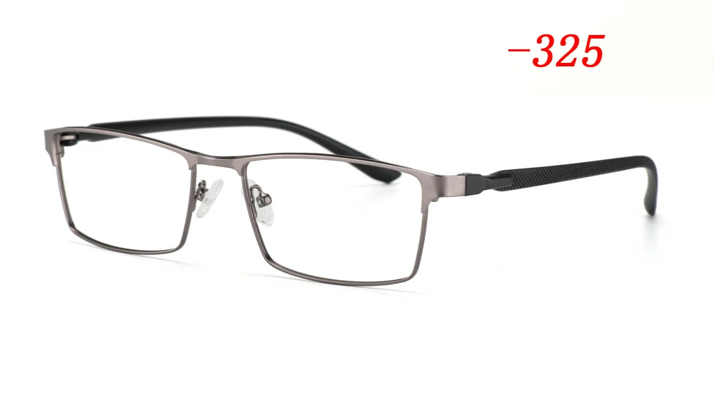 Sun Photochromic Myopia eyewear TR90 Alloy Frame Finished myopia glasses frame comfortable slip-resistant eyeglasses frame Men - Цвет оправы: Золотой