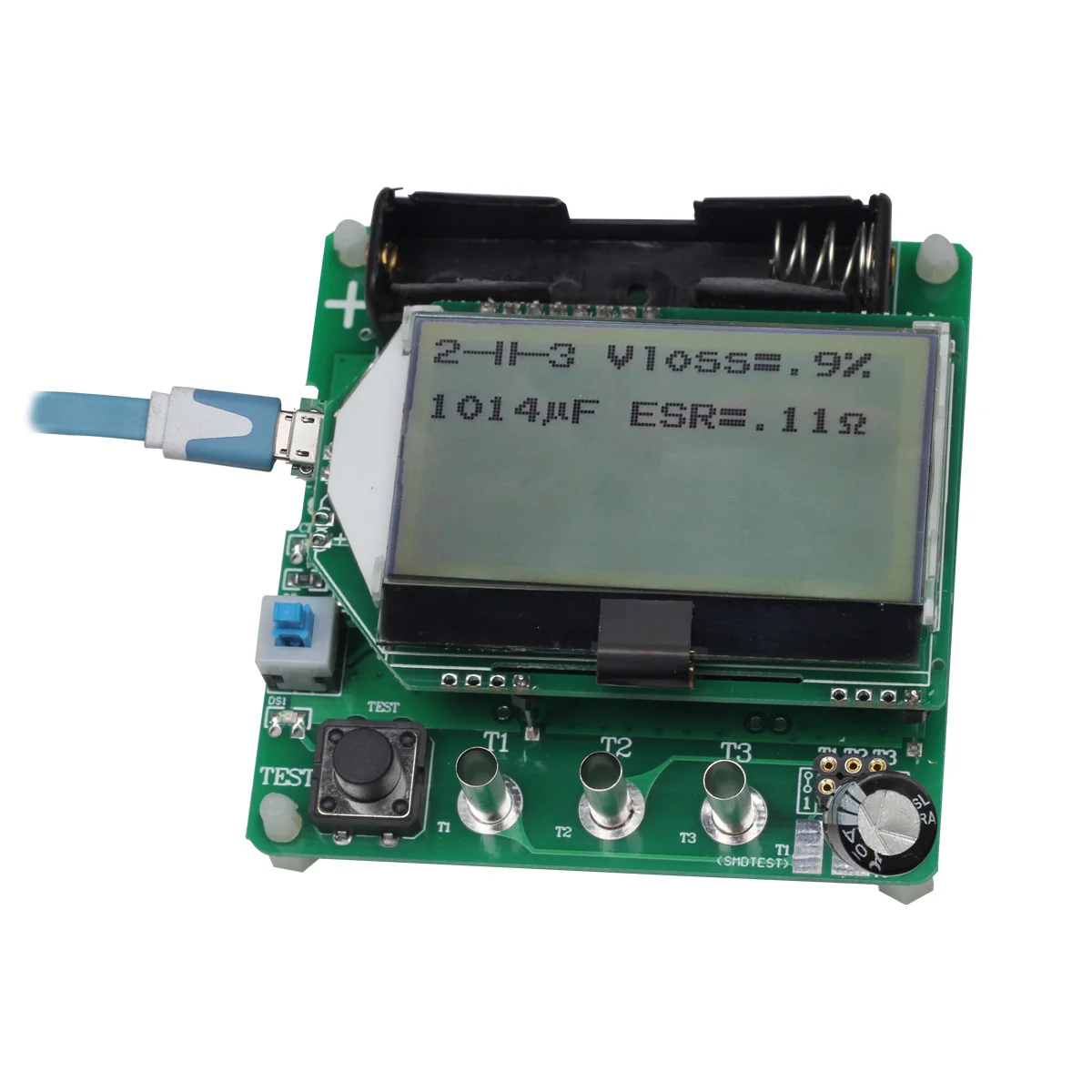 ESR02 емкостной резистор MOS/PNP/NPN транзистор тестер диодный триодный индуктор