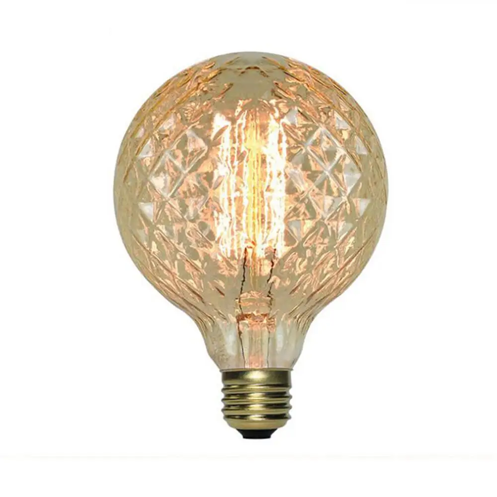 Лампа накаливания ананас G95 40 Вт E27 с регулируемой яркостью|Лампы накаливания| |