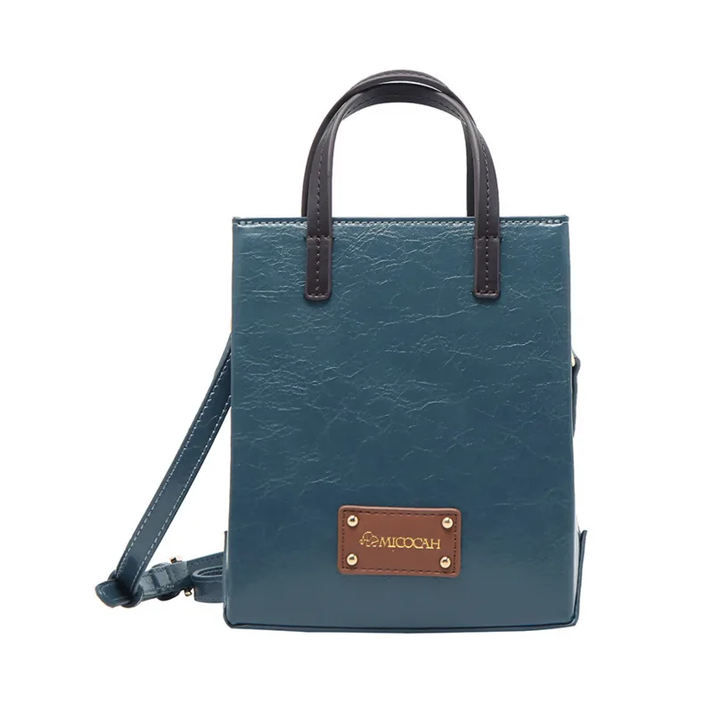 

2020 New Fashion One Shoulder Crossbody Bag Women's Vintage Portable Simple Gift Package Solid Color Small Pack D008