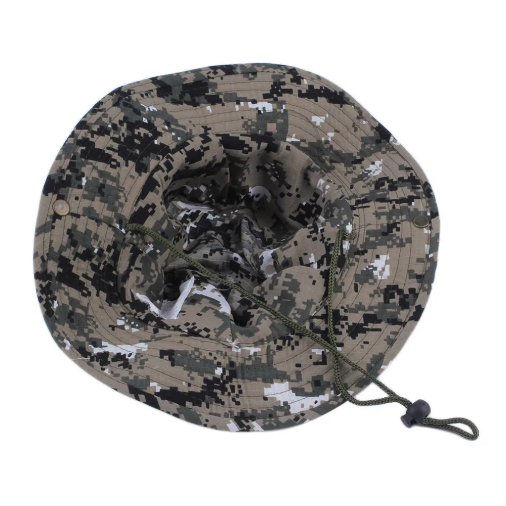 Tactical Boonie Hat Army Fisherman Cap Military Training Sun Protector Outdoor Sports Camouflage Fishing Hiking Hunting | Аксессуары для