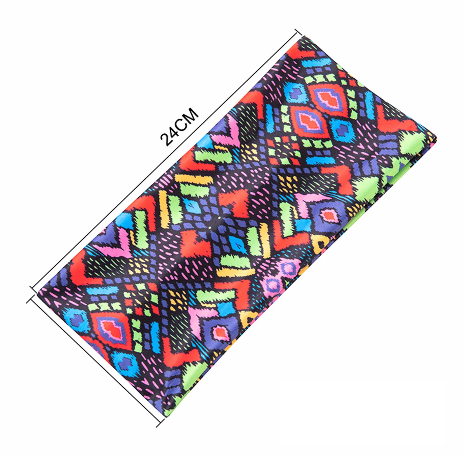 

Fashion Sport Elastic Headband Women Yoga Fitness Breathable Absorbent Sweat Bands Cycling Running Multi-color Hair Band Wear#W5