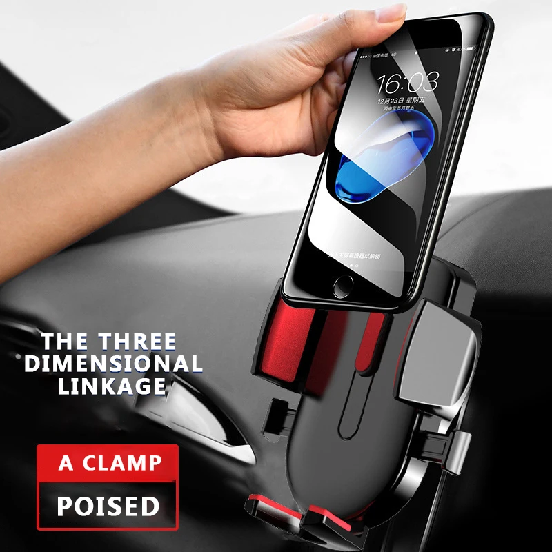 

Sucker Car Phone Holder Mobile Phone Holder Stand in Car No Magnetic GPS Mount Support For iPhone 12 11 Pro Xiaomi HUAWEI