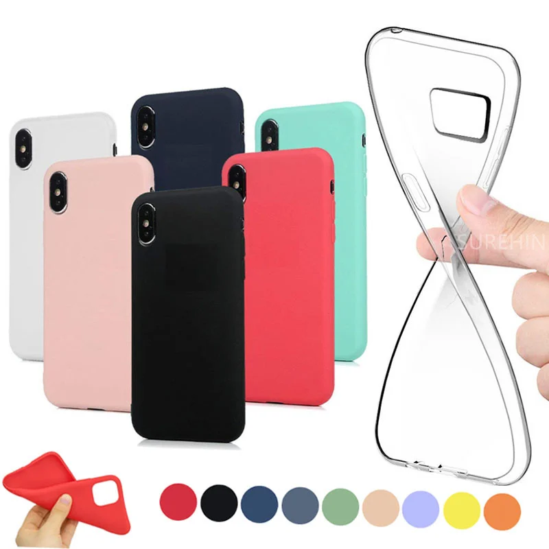 Чехол для iPhone X XS MAX XR 8 7 6S plus SE 2 2020 11 Pro max мягкий силиконовый чехол прозрачный