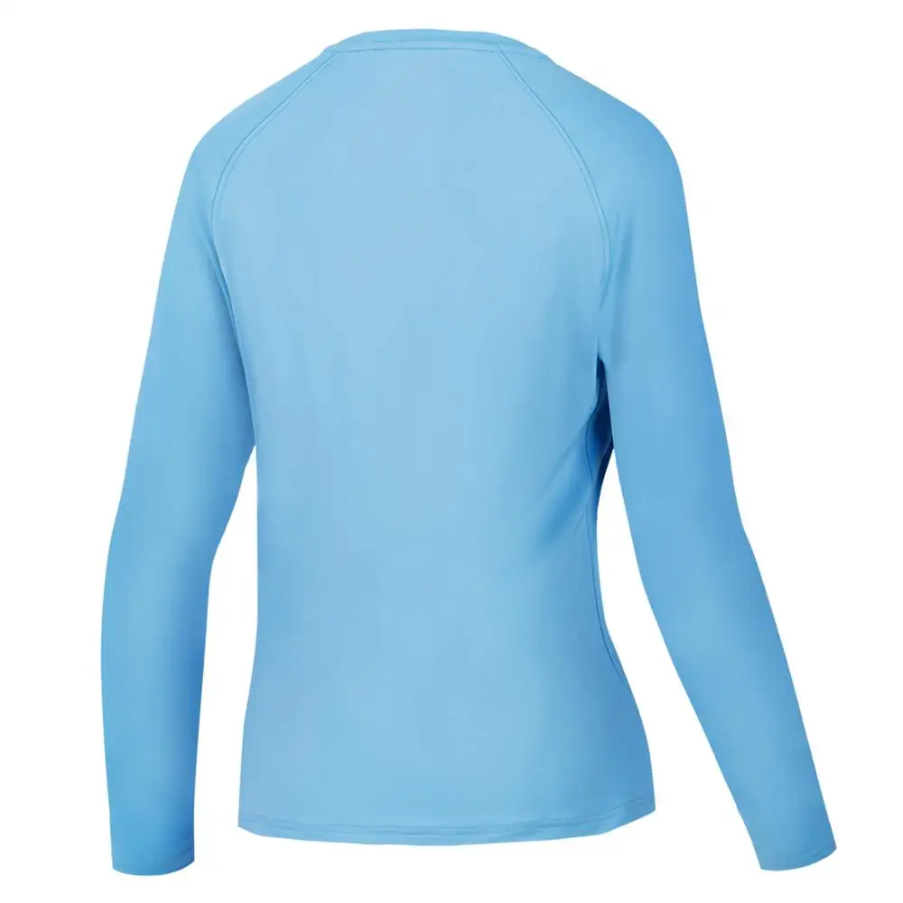 Женская Солнцезащитная футболка Bassdash UPF 50 + с длинным рукавом для рыбалки походов