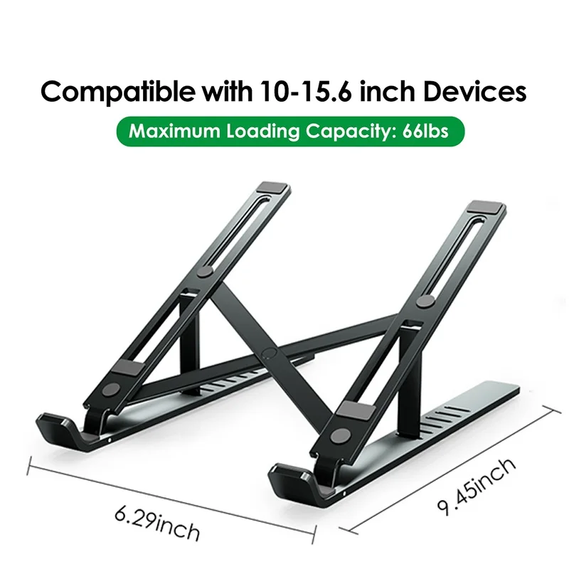 

Складная Алюминиевая Подставка для ноутбука, портативный держатель для ноутбука, подставка для планшета, компьютера, для MacBook Air Pro ipad