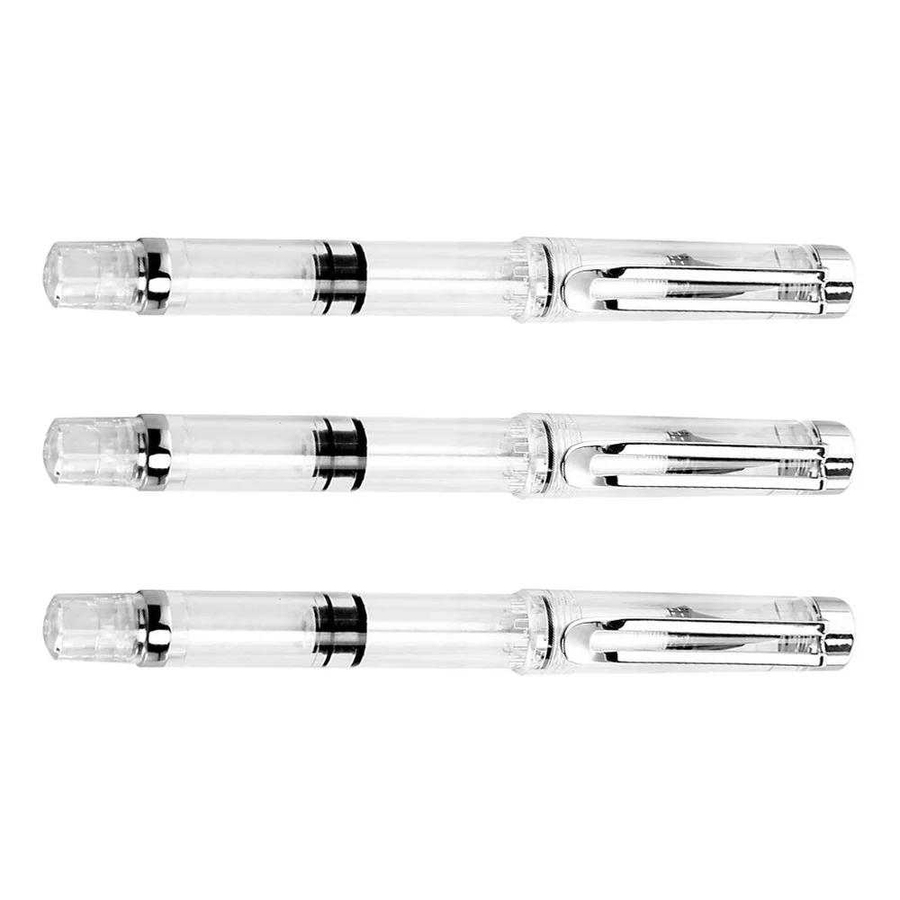 

3Pcs Watercolor Brush Pens Refillable Ink Pens Drawing Pens Calligraphy Pens