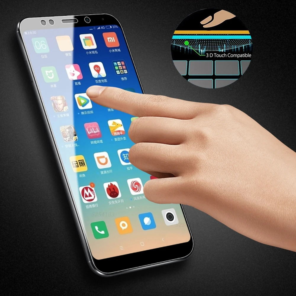5D закаленное стекло для Xiaomi Redmi Note 9 Mi 9t Pro 9S 7 8 T Poco F2 K30 6Pro полная защита экрана 9A 9C |