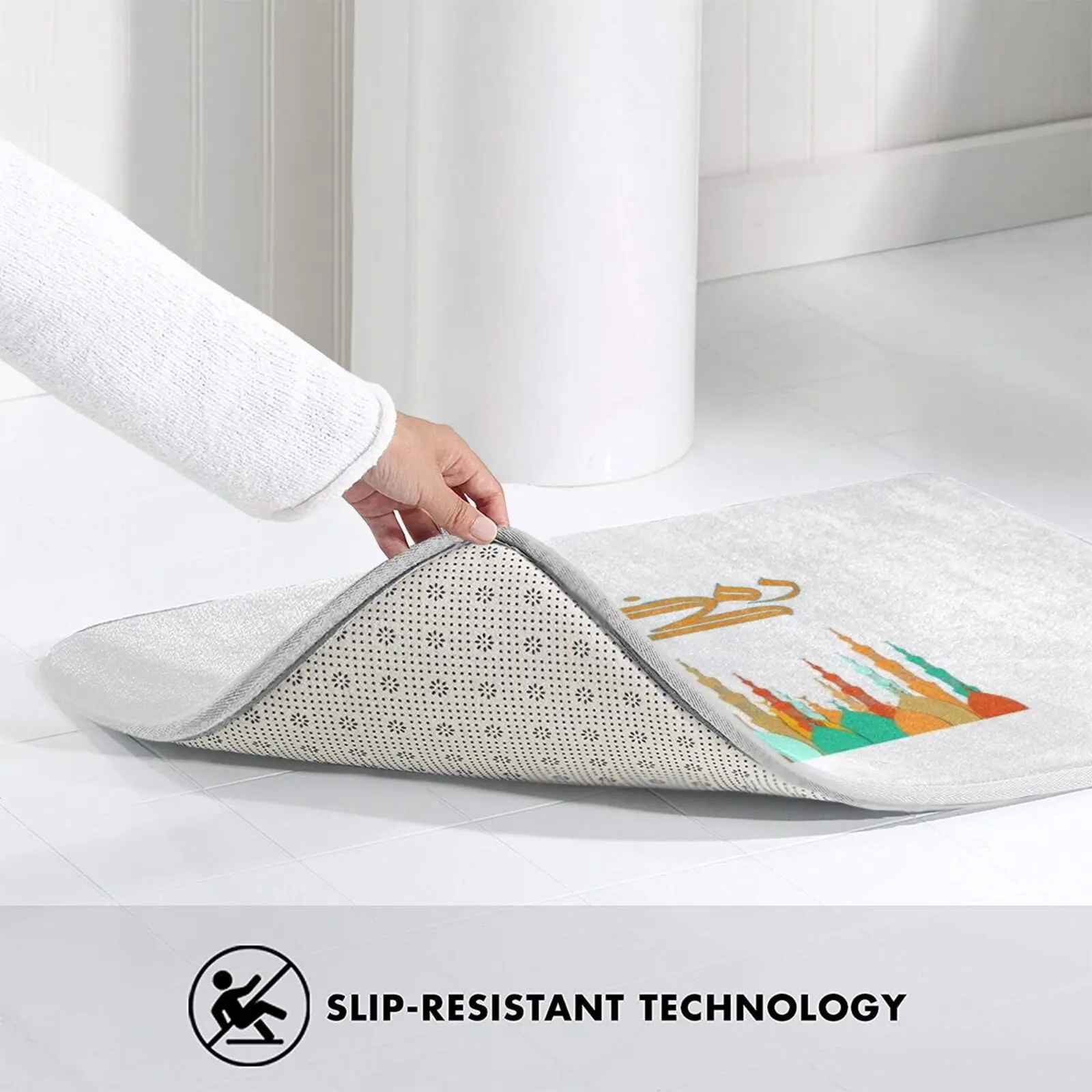 Мягкий Нескользящий Коврик Рамадан 2020 коврик подушка мусульманский Муран