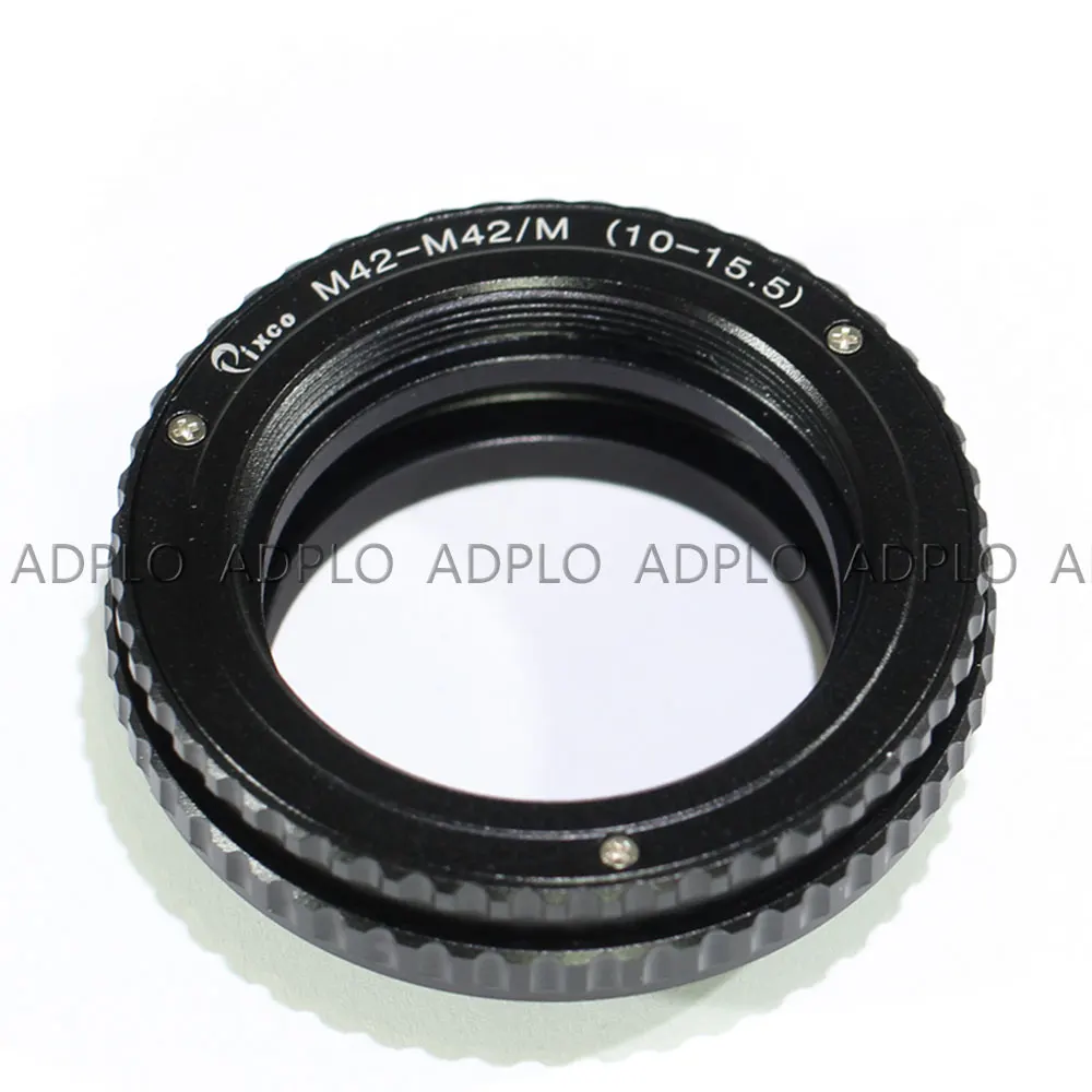 Адаптер для крепления объектива с регулируемой фокусировкой и винтовой трубкой