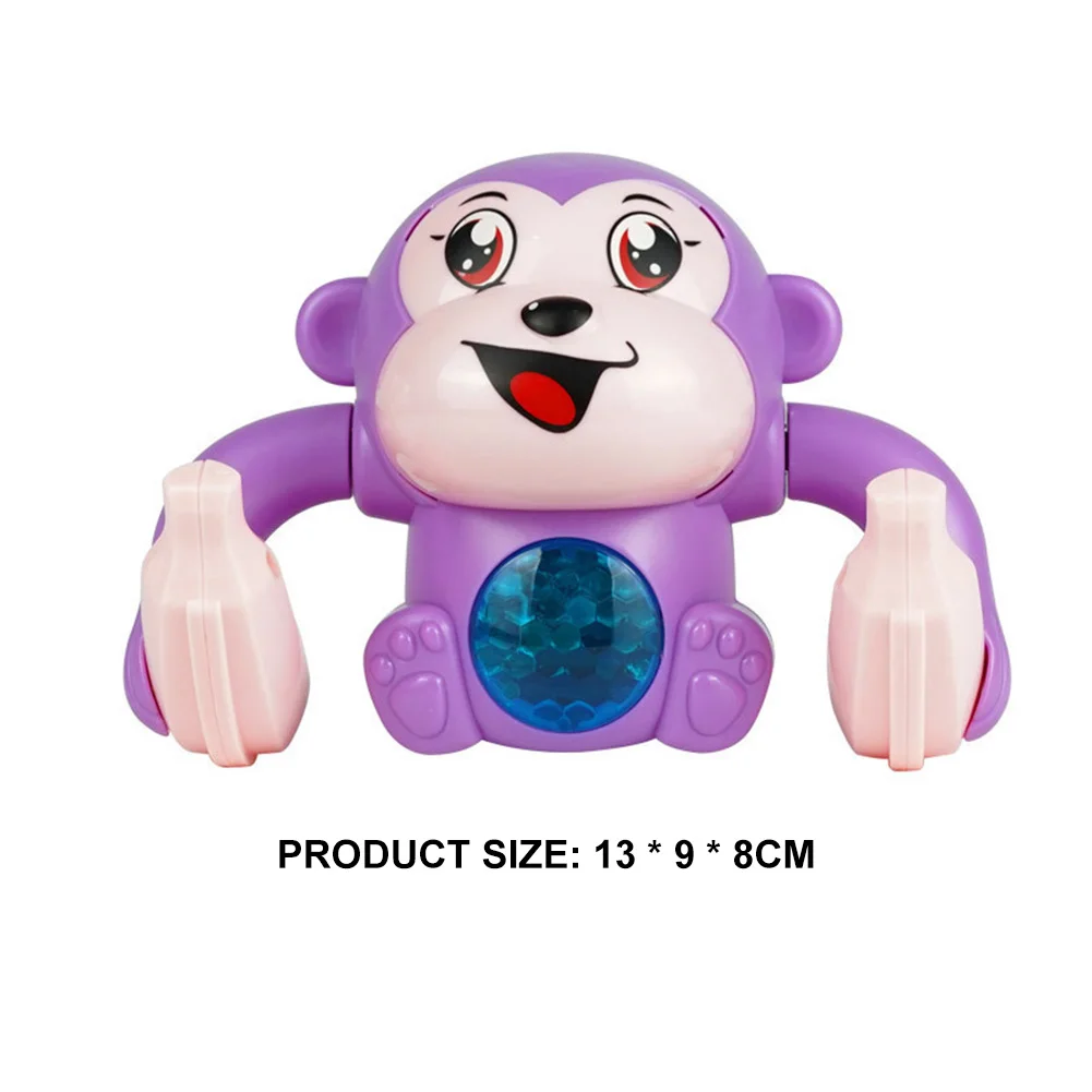 

Baby Toys Electric Tumbling Monkey Light Music Puzzle Sound Tipping Monkey Kids Toys Early Educational Toys For Children Gifts