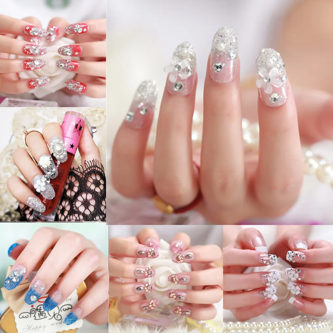 

Fake nails, wear jewelry, nail art, factory direct sales, bridal adhesive, finished nail art stickers, nails