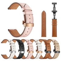 for oneplus watch band butterfly buckle leather strap one plus business watchband bracelet wriststrap replace accessories