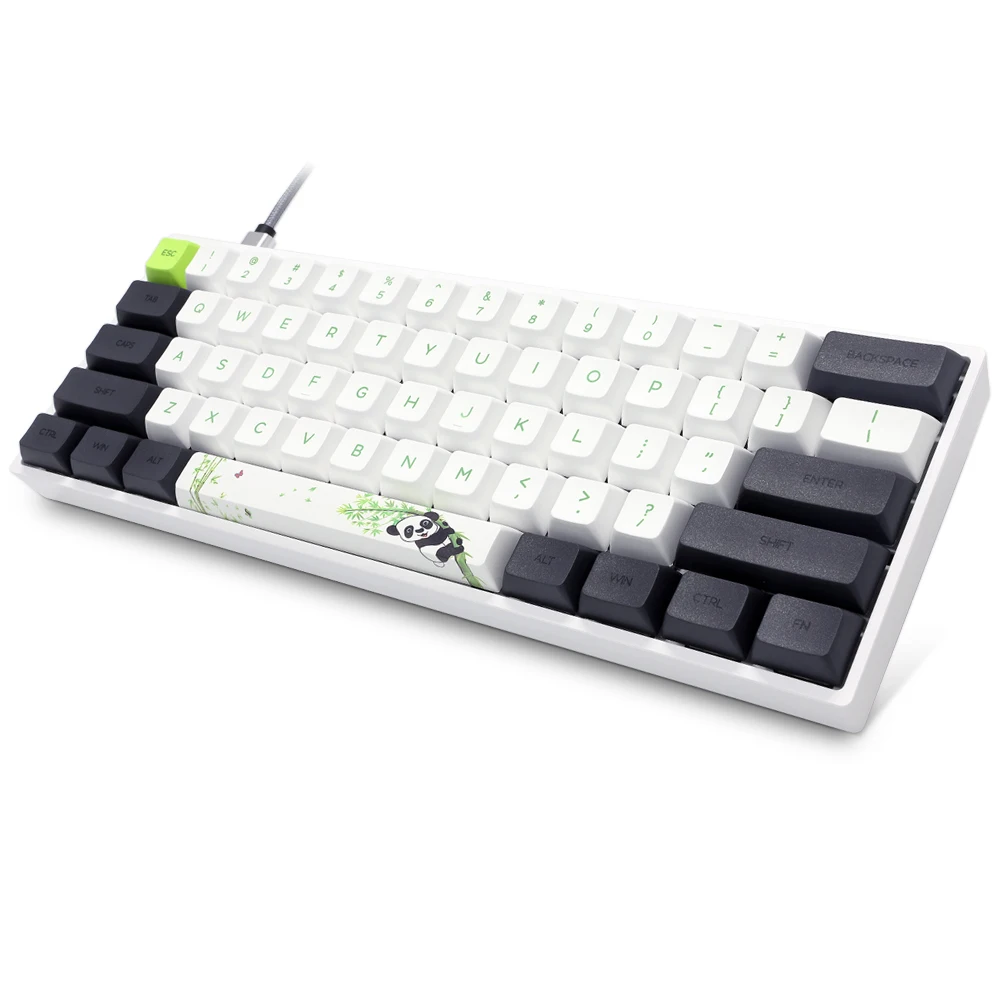 SK61 60% механическая клавиатура на заказ RGB оптический переключатель светодиоды