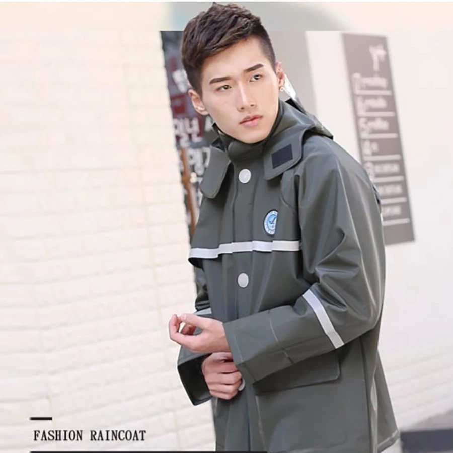 Светоотражающий дождевик мотоциклетная куртка летнее для взрослых рыболовное