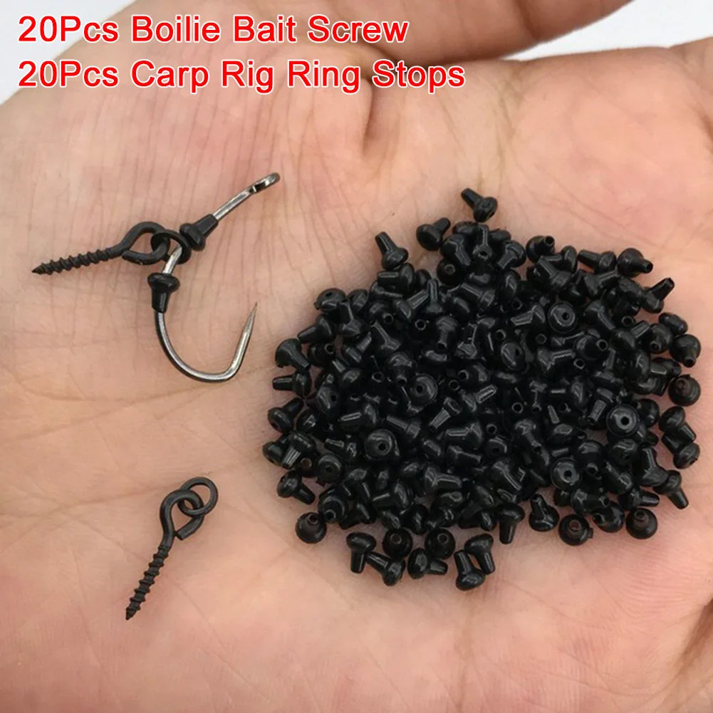 

Useful Carp Fishing Accessories Nice Hot sale Hook block Rig Stop 40Pcs
