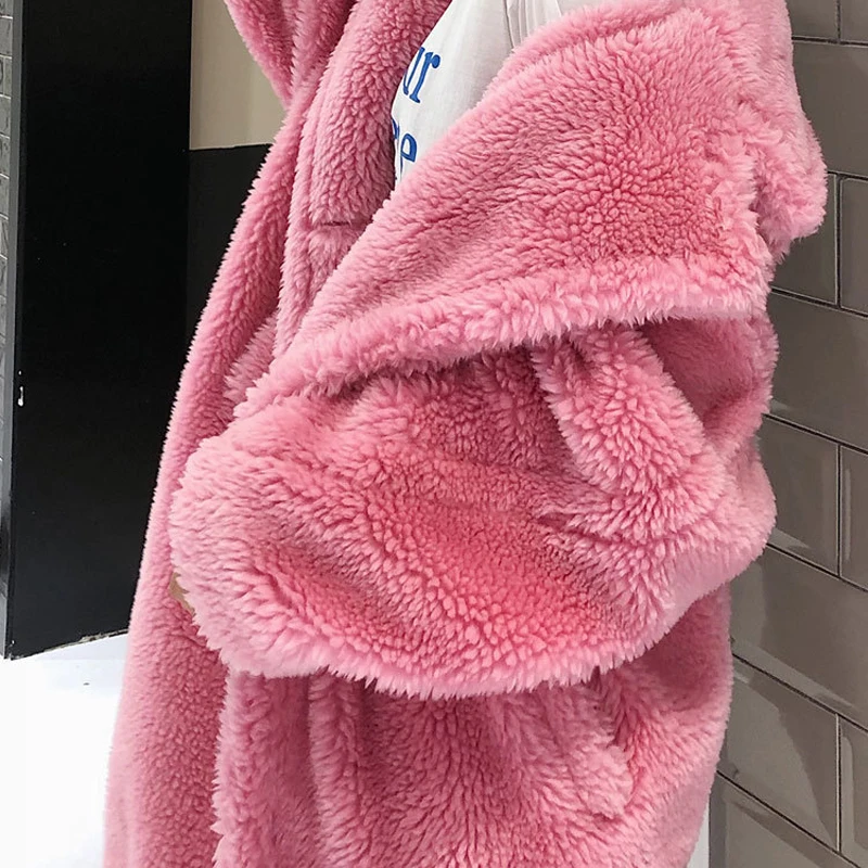 Толстая Теплая Бархатная женская меховая кожаная куртка в европейском и