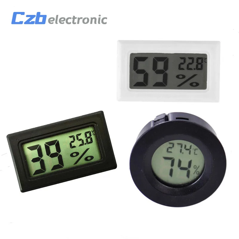 Цифровой термометр гигрометр с ЖК дисплеем| |
