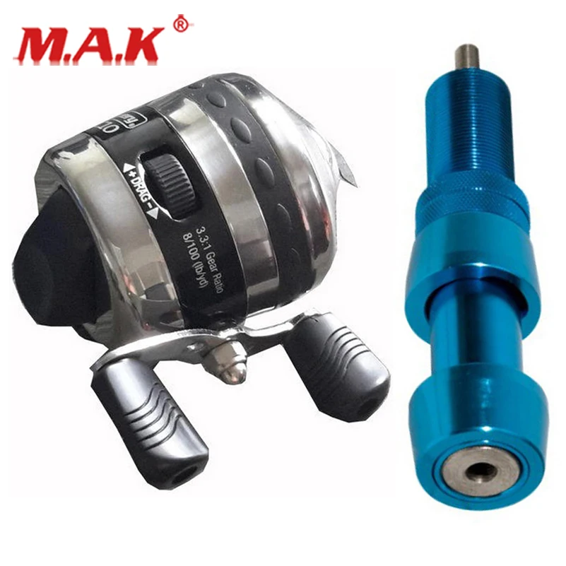 

New Bow Fishing Spincast Reel with 30 m Fishing Line for Compound Recurve Bow Fishing Archery