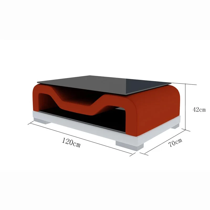 Диван для гостиной функциональный из натуральной кожи диван в скандинавском