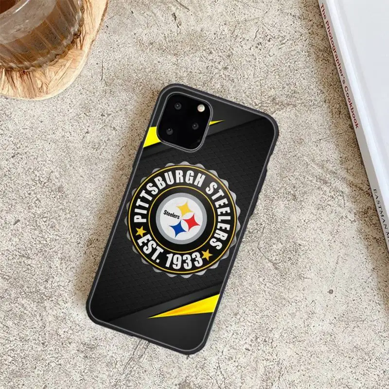 

P-Pittsburgh Steelers Soft Phone Case For Iphone 6 6s 7 8 Plus XR X XS XSmax 11 12 Pro Mini Max