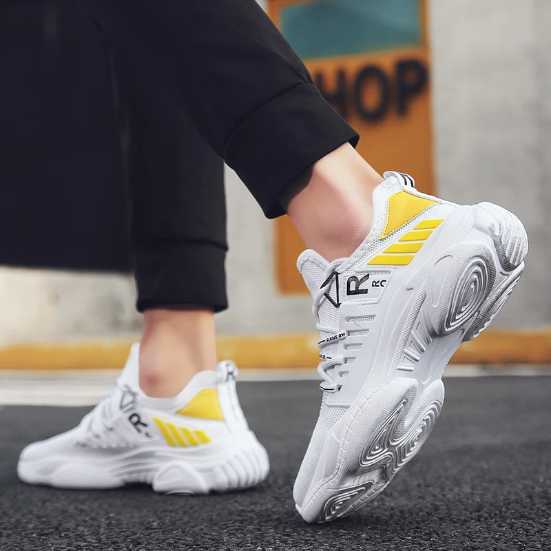 Casual Shoes Man Fashion Breathable Clunky sneaker Comfortable Walking Outdoor Sport Trainer Sneakers zapatillas hombre | Обувь