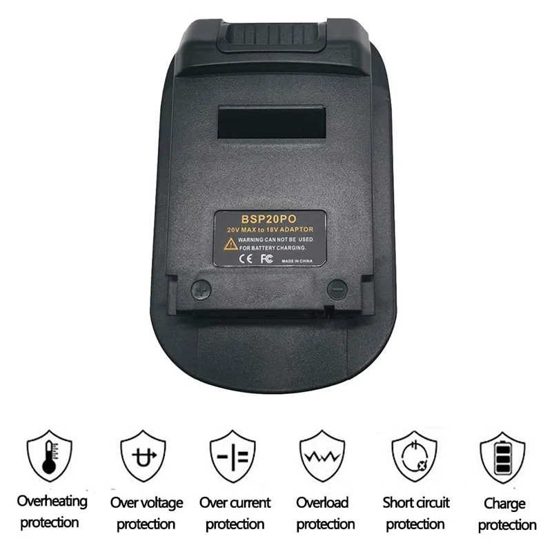 BSP20PO адаптер батареи для Black Decker/Stanley/Porter кабель 20 в литий ионная батарея
