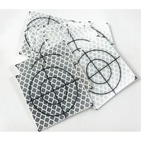 100pcs brand new reflector sheet 20x20 30x30 40x40 50x50 6060 reflective tape target for surveying total station white