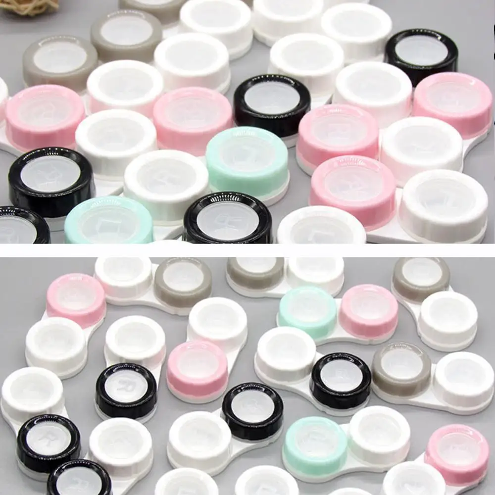 1 шт. косметический футляр для контактных линз коробка ухода за глазами двойная