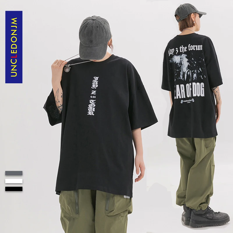 UNCLEDONJM Harajuku мужские/женские футболки новинка 2020 летняя футболка с забавным