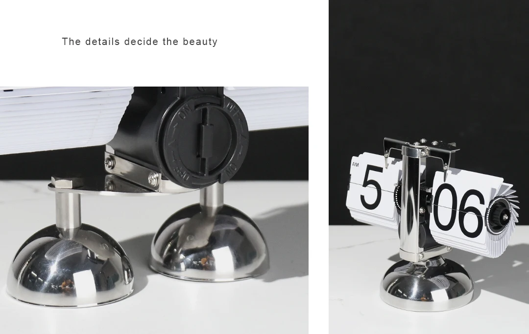 Современные креативные автоматические часы для поворота страниц декоративные