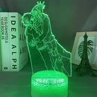  6 светодиодный ночной Светильник для Украшения в спальню подарок Ночной светильник аниме настольная BL 3d лампа  6