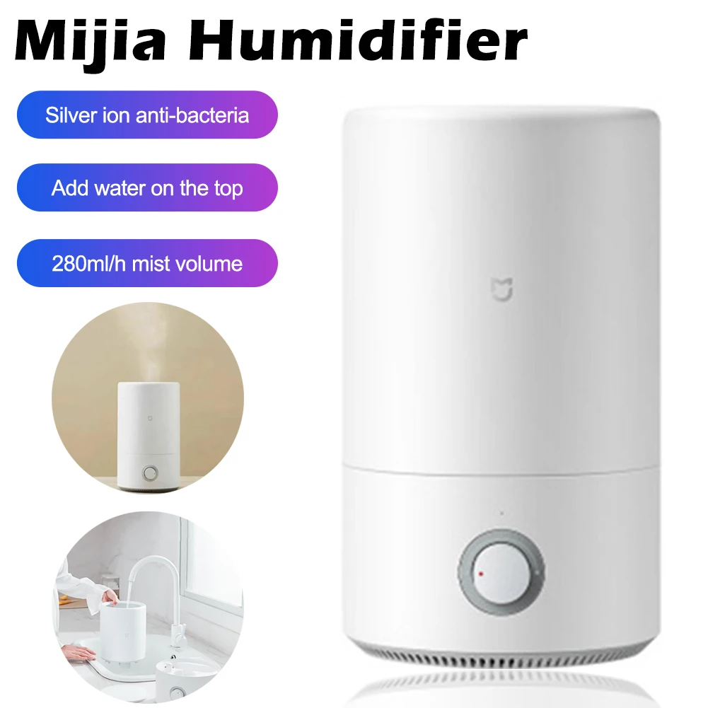 

Ultrasonic Air Humidifier 4L Oil Diffuser Home Fogger Mist Maker with Plug-in Adjustable Aroma Diffuser for Home Office