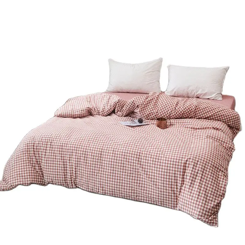 Пододеяльник домашнее одеяло из мытого хлопка покрывало мягкое чехол без