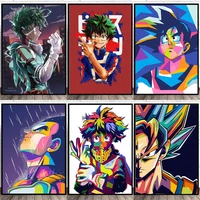japanese anime art curse level anime art canvas poster prints for home wall decoration painting pictures