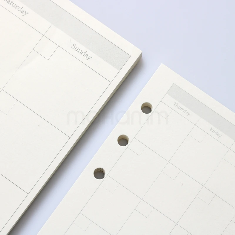 A6 журнал заправки записная книжка наполнителя бумага узкая правила 2017