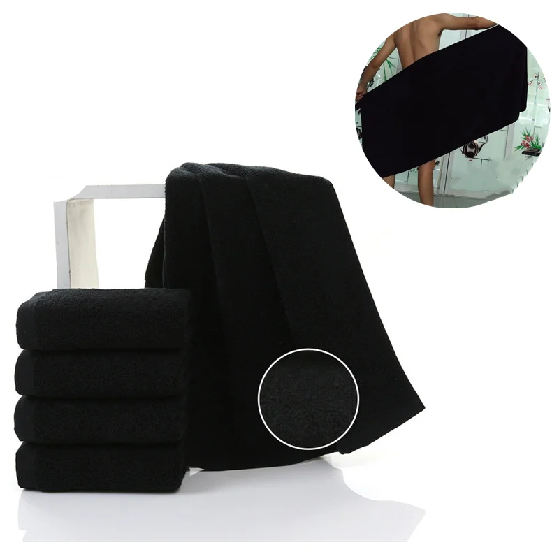 Черные полотенца для рук премиум класса 100 хлопок ультрамягкие и хорошо