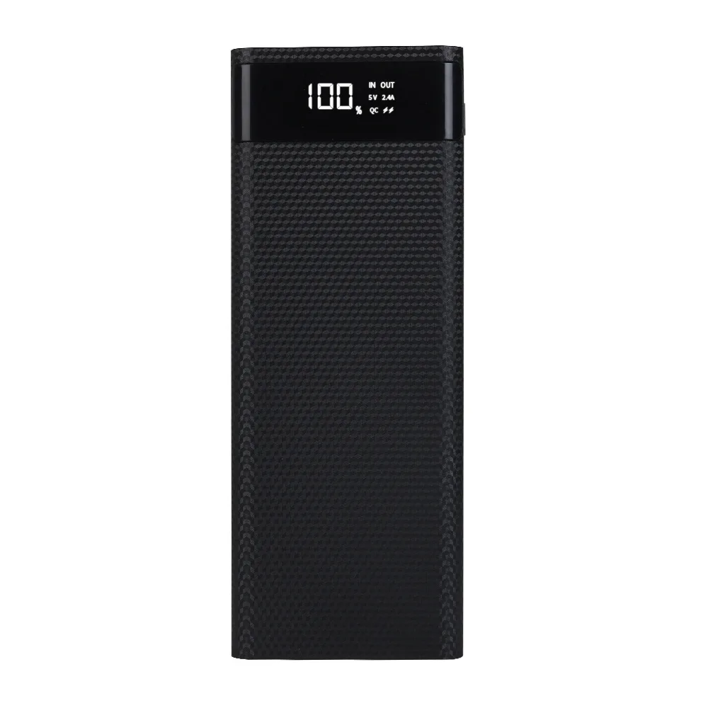 

Removable Design Quick Charge 3.0 Power Bank 18650 8 Lithium Battery Holder Fast Charger 5v2a Box Shell DIY With Screw