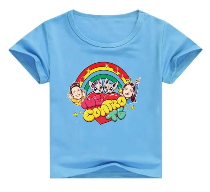 

Kids Clothes Boys Tops Fashion Me Contro Te Summer Cartoon Style Girls Tops T-Shirts Print Children Short Sleeve T-Shirts Cotton
