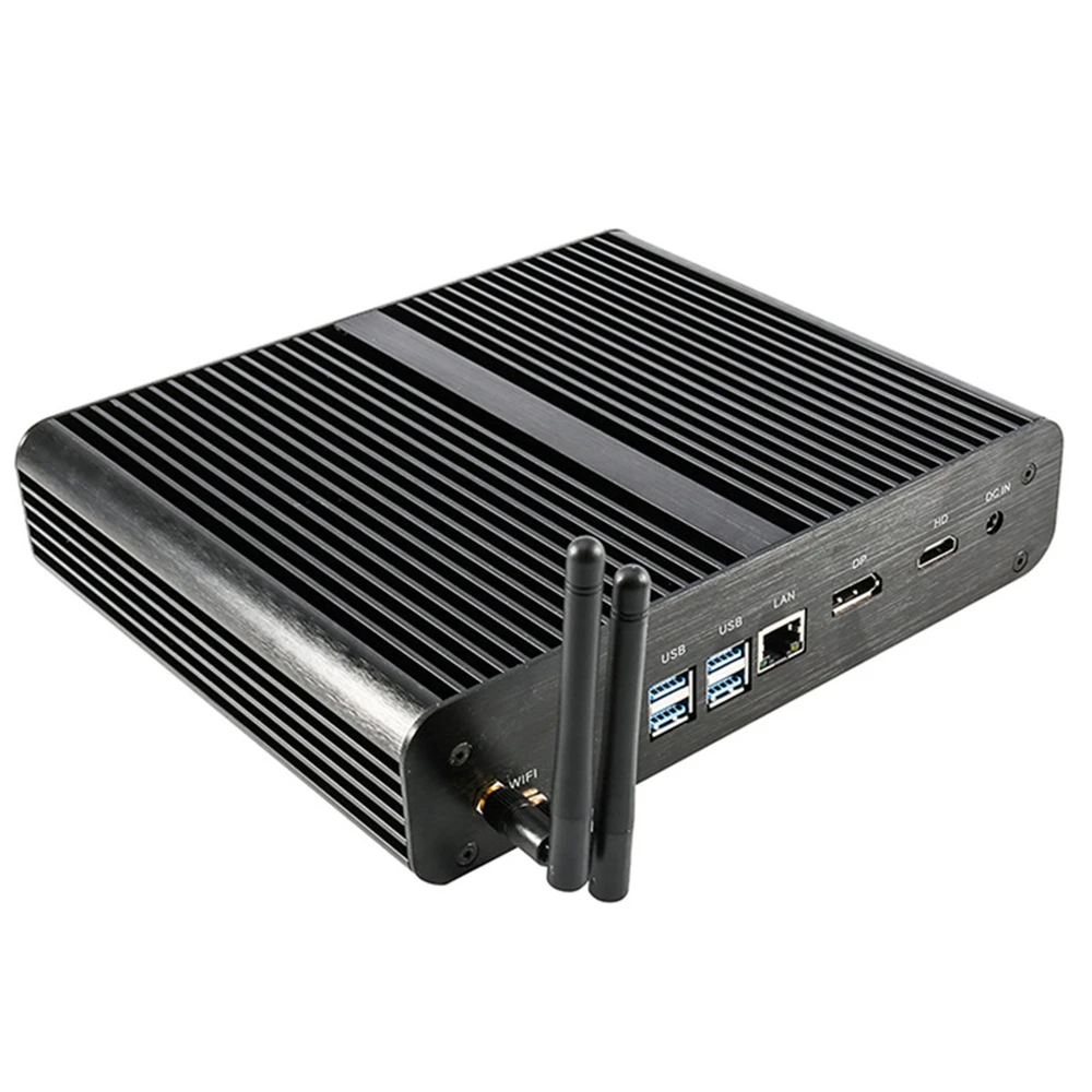 [Новейший 7-го поколения Core i7 7500U]Windows 10 безвентиляторный мини ПК 300 м Wifi настольный