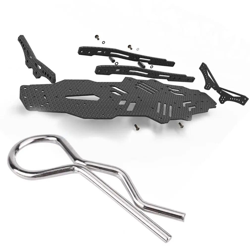 

Drift Frame Carbon Fiber Upgrade Kit Model Car Accessories High Strength High Precision Bottom Plate Second Deck Plate