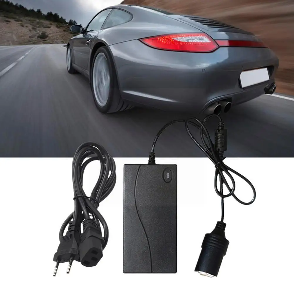

AC Adapter DC 110V 220V to 12V 5A Car Cigarette Lighter Vacuum Inverter Converter For Air Cleaner Charger Plug 12V Pump w/ L6G9