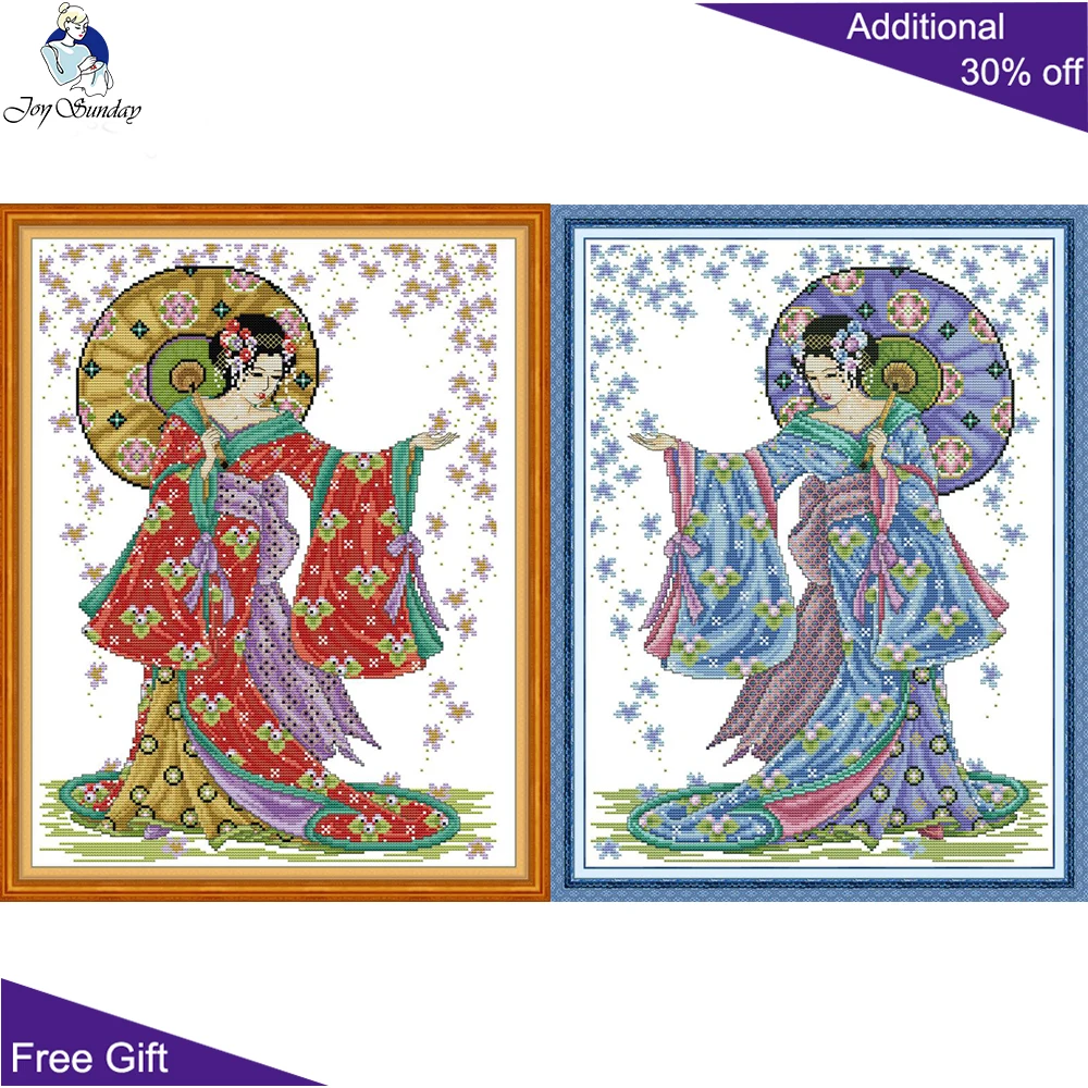 Кимоно Joy Sunday в японском стиле RA292 RA293 14CT 11CT|Упаковка| |