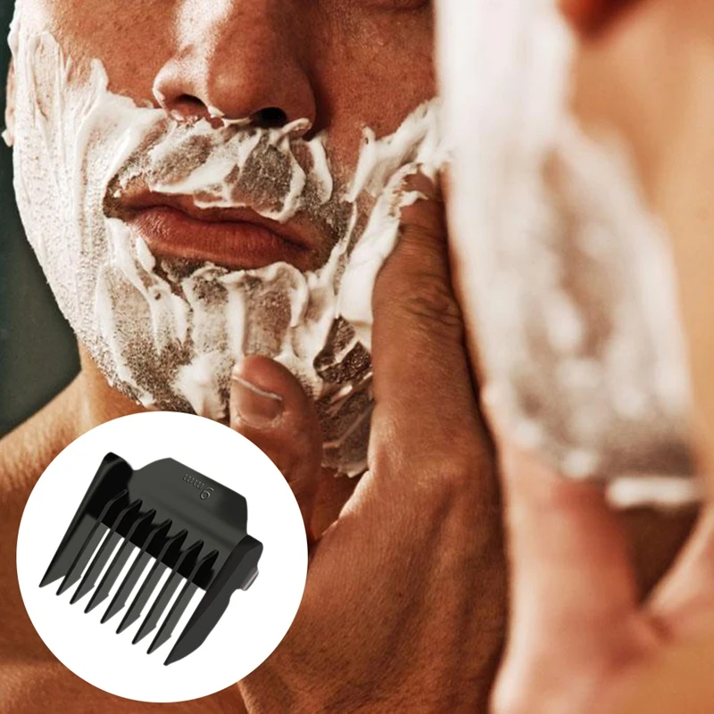 

4Pcs Limit Comb Replacement Combs Trimmer Head Limit Comb for Hair Clipper 3mm 5mm 7mm 9mm,Black