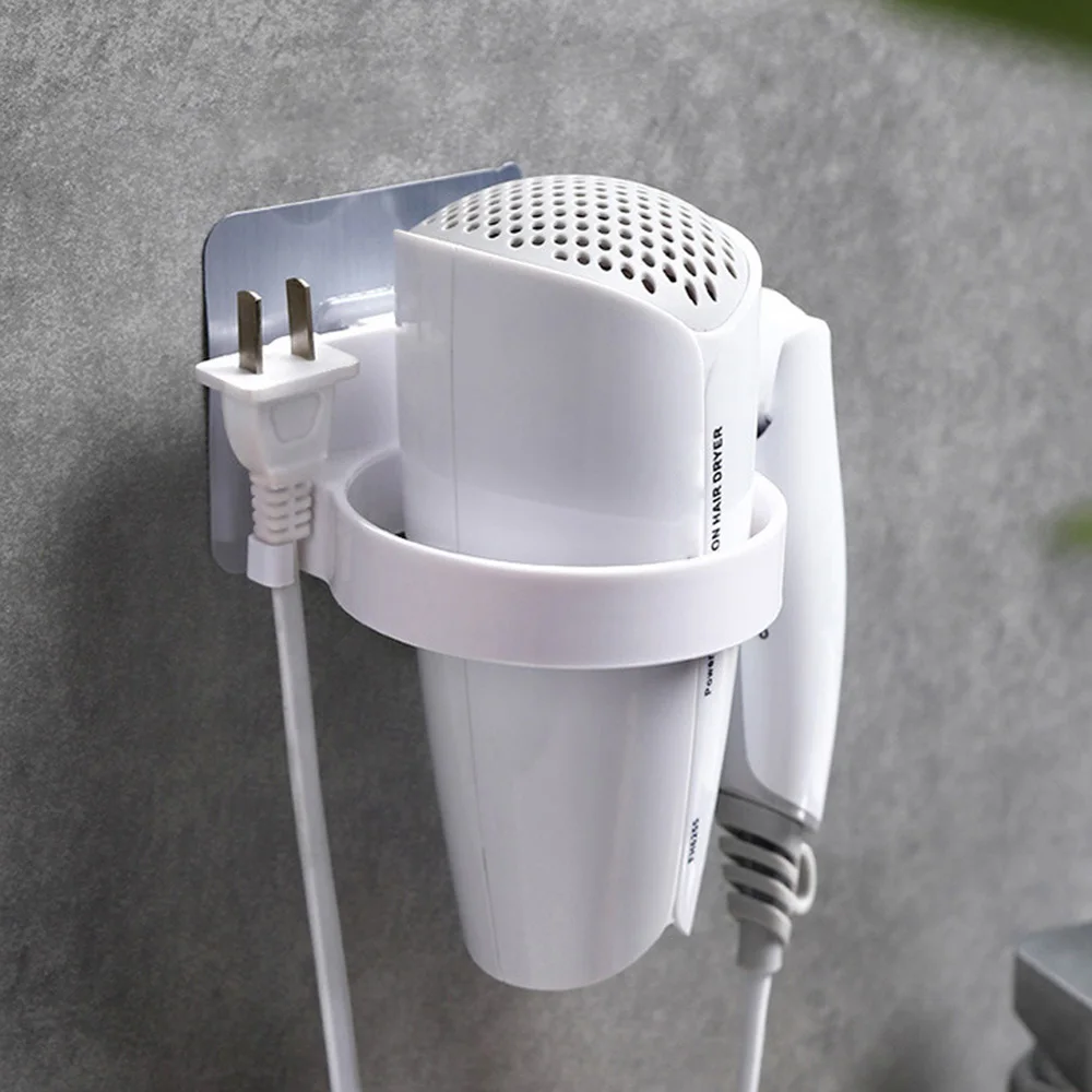 Настенный держатель для фена ABS полка ванной комнаты органайзер высокое качество