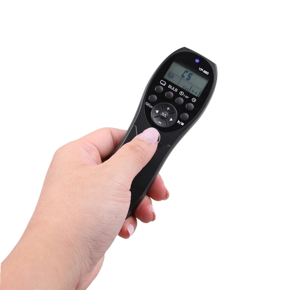 YouPro YP 880 S2 камера проводной спуск затвора таймер дистанционное управление ЖК