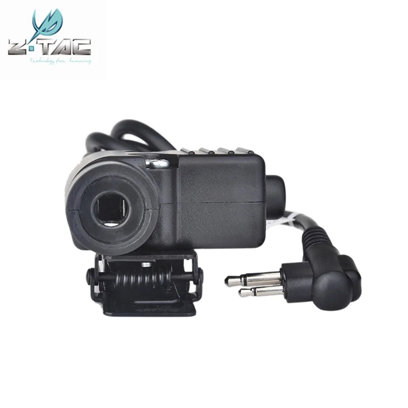 Z тактический страйкбол U 94 гарнитура PTT U94 2 Pin для KENWOOD/Motorolar говорить об/2