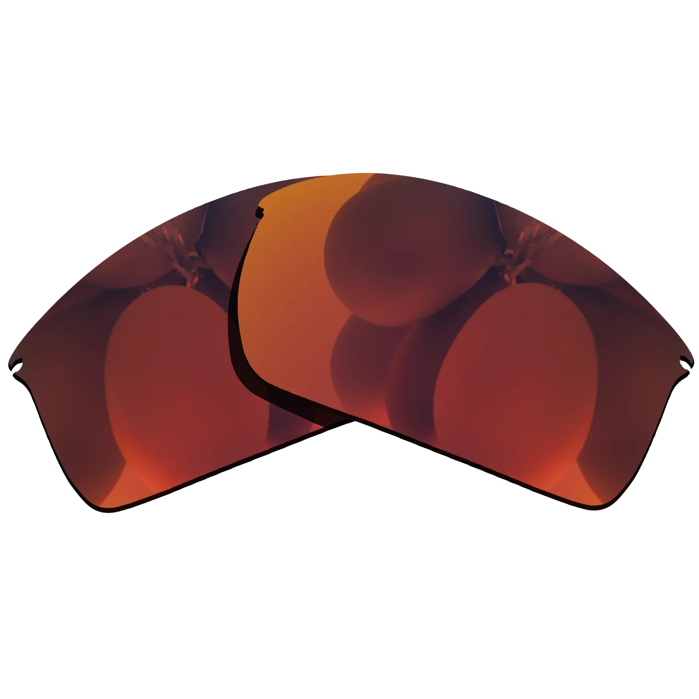 

Огненно-красные солнцезащитные очки, Сменные линзы для оправы Oakley Razrwire, 100% УФ-защита, хороший фитнес